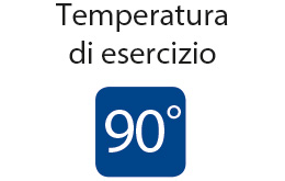 Superclick - Temperatura di esercizio: 90° C