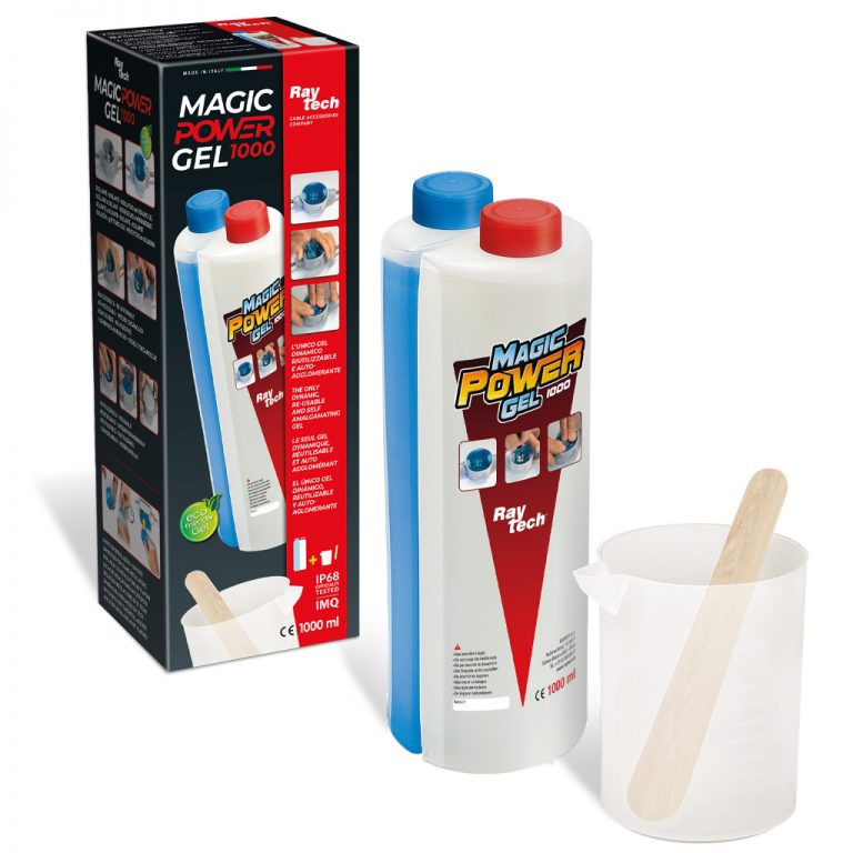 Magic Power Gel IP68 Insulating gel for electrical joints and enclosures