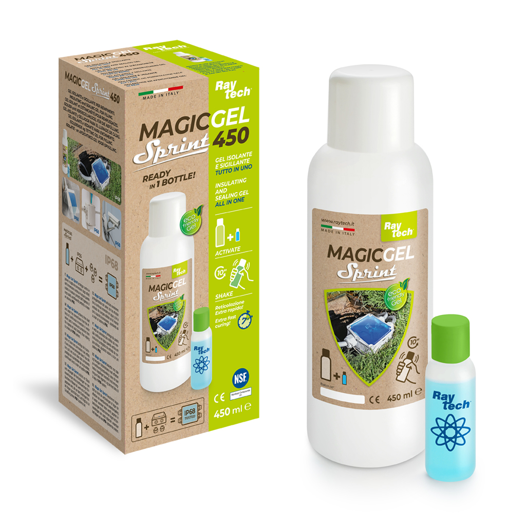 Gel Aislante Bicomponente Magic Gel FLUID-420 100420-MAG Raytech 420g