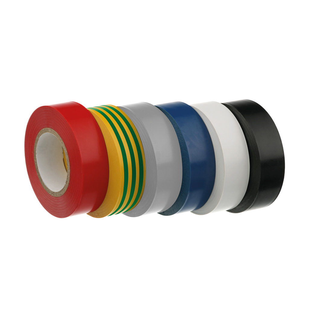 Self-adhesive tapes in PVC